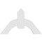 Ekena Millwork Archdale Architectural Grade PVC Gable Bracket, 36"W x 22 1/2"H x 2"D x 6"F, 15/12 Pitch GBP036X23X0206ARC00 - alternate 2
